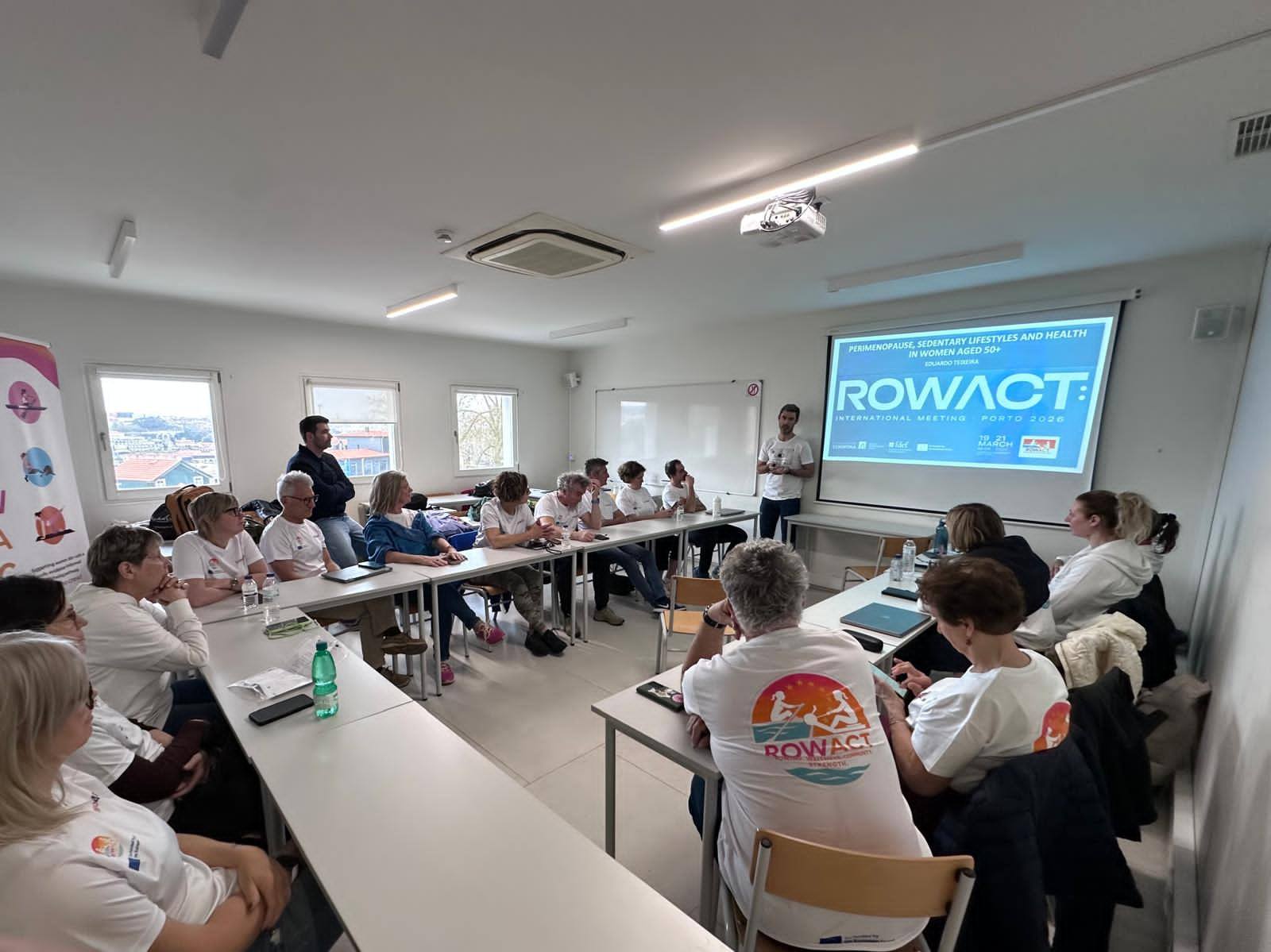 Rowing, Wellbeing and New Beginnings: Highlights from the Porto Training Course